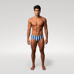 Prawn Kush Swim Brief - Limited Edition Hand-Painted Print
