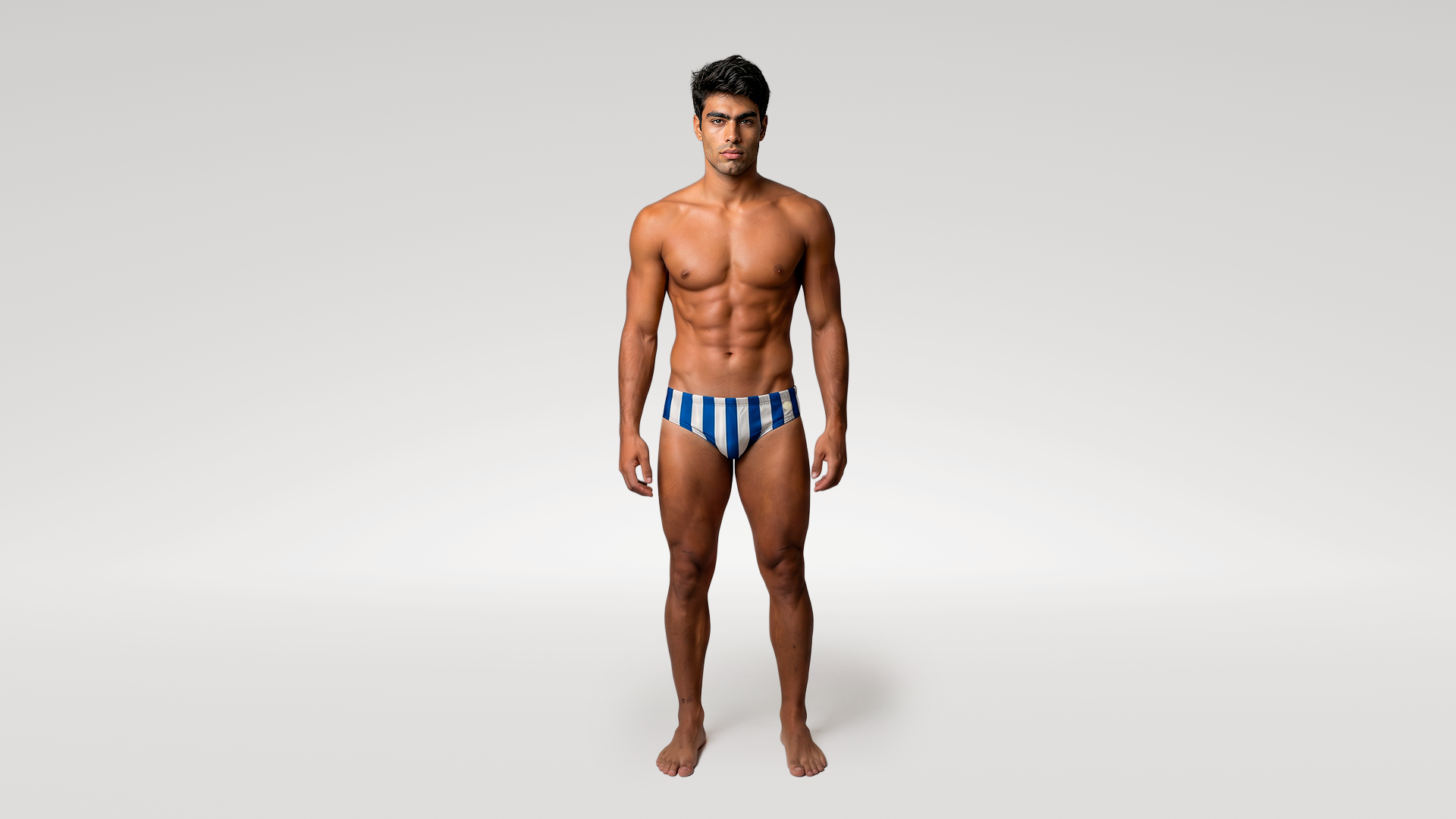 Prawn Kush Swim Brief - Limited Edition Hand-Painted Print