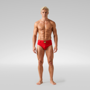 Lobster Swim Brief - Versatile Elegance Inspired by the 90s