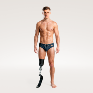Scallop Swim Brief - Retro-Inspired Men's Swimwear