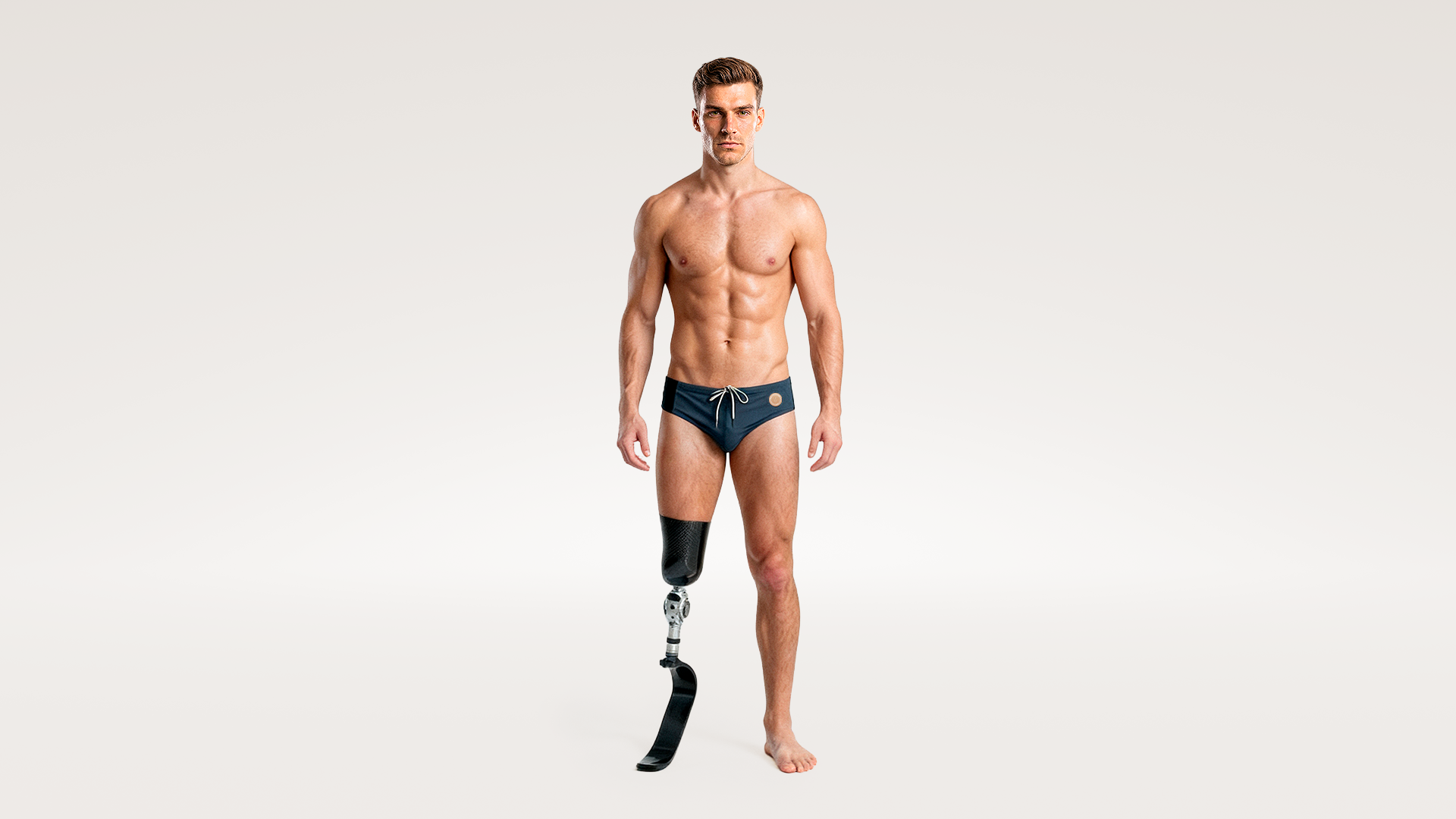 Scallop Swim Brief - Retro-Inspired Men's Swimwear