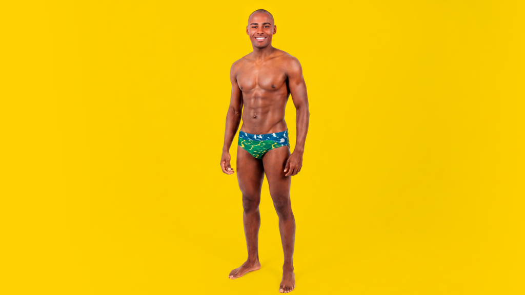 Calamari Swim Brief — Lençóis Print