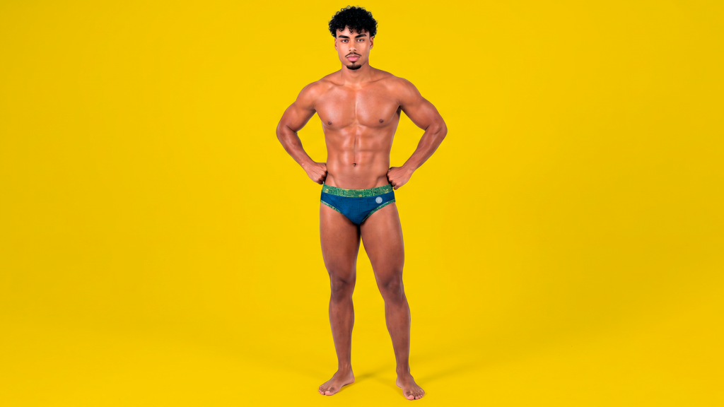 Eel Swim Brief — Favela Print
