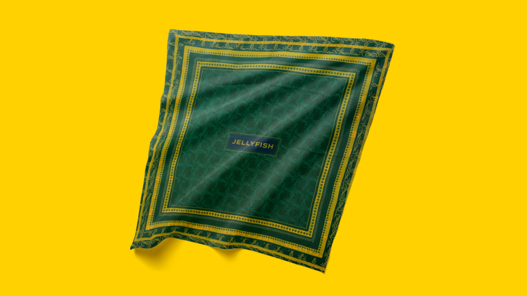 Green Silk Scarf